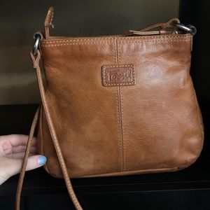 Fossil Leather Crossbody